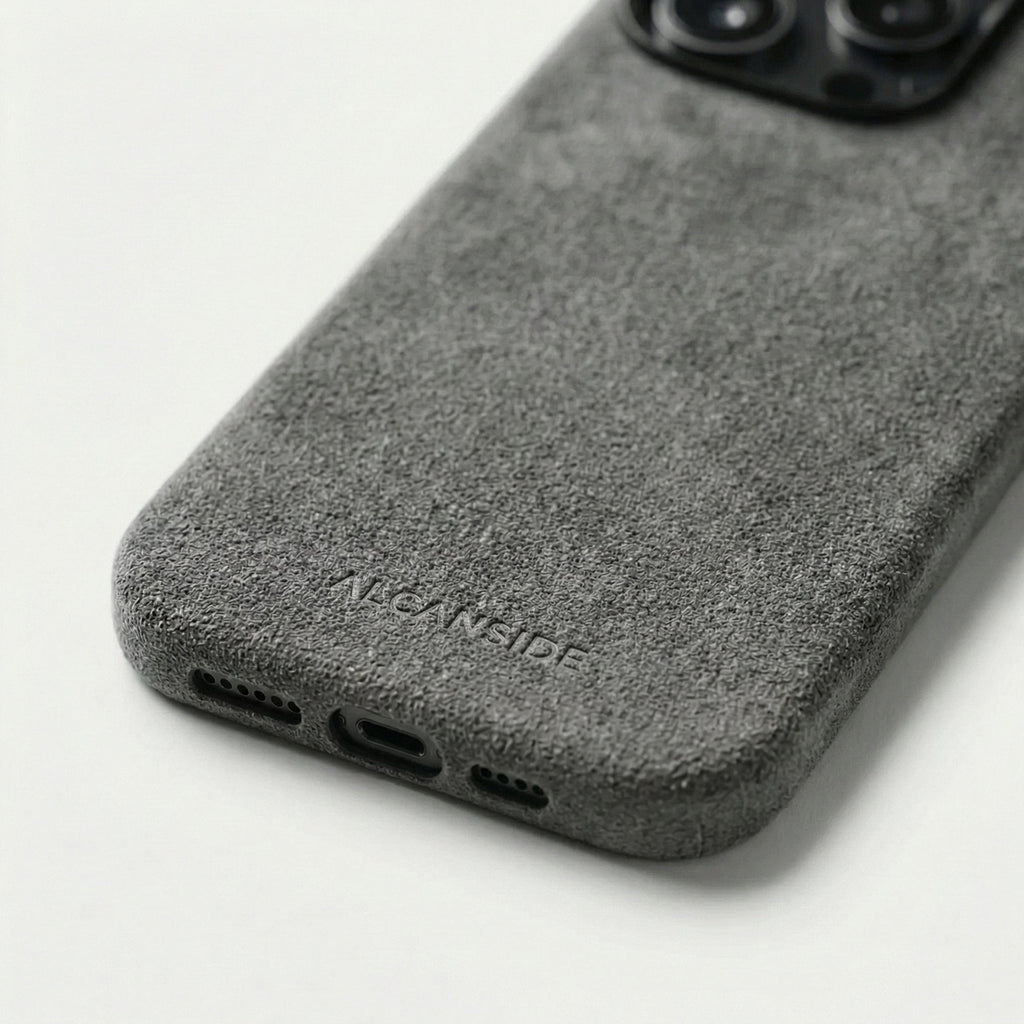 iPhone 16 Pro Max - Alcantara Case - Nardo Gray