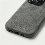 iPhone 16 Pro Max - Alcantara Case - Nardo Gray