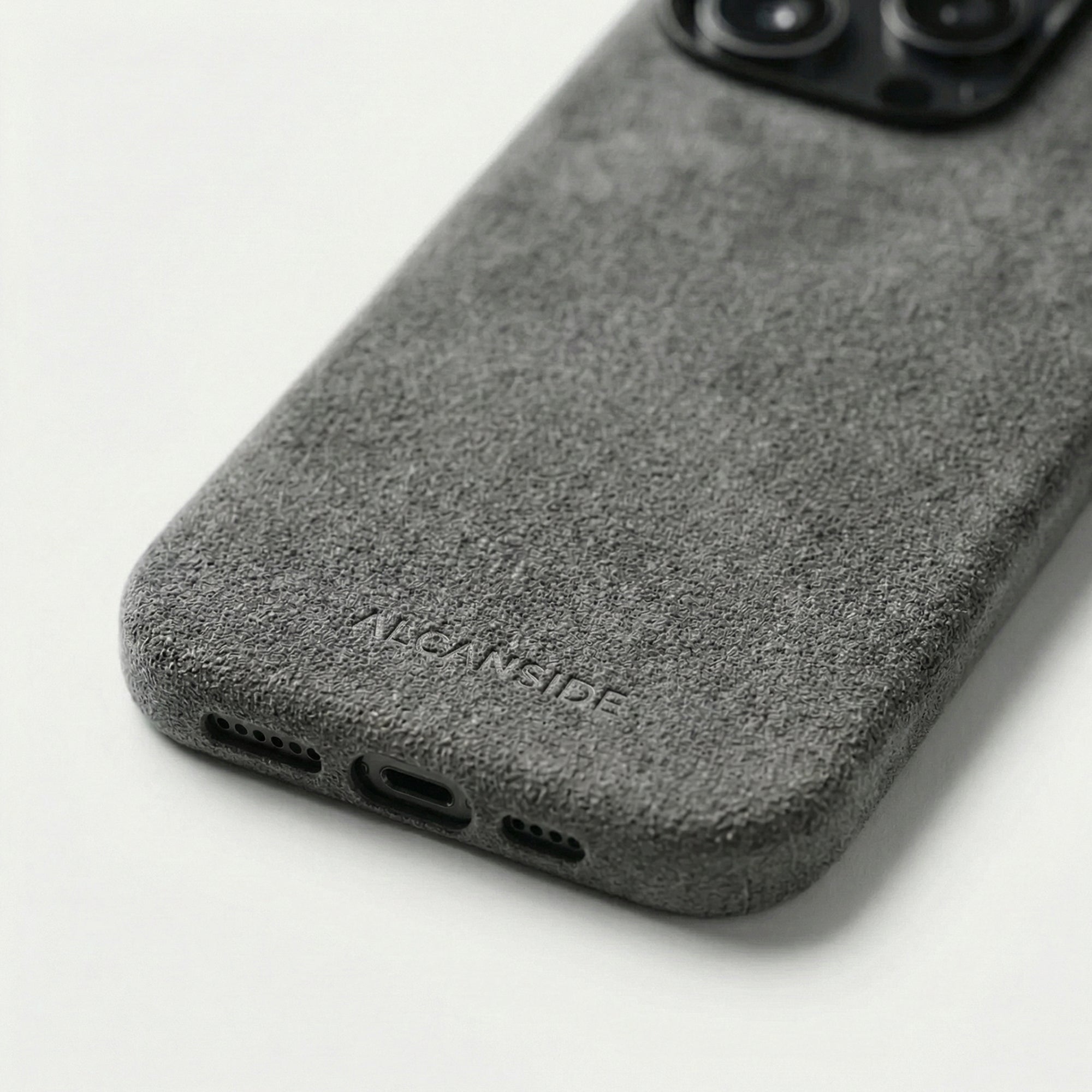 iPhone 16 Pro Max - Alcantara Case - Nardo Gray