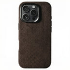 iPhone 16 Pro Max - Alcantara Case - Chocolate Brown