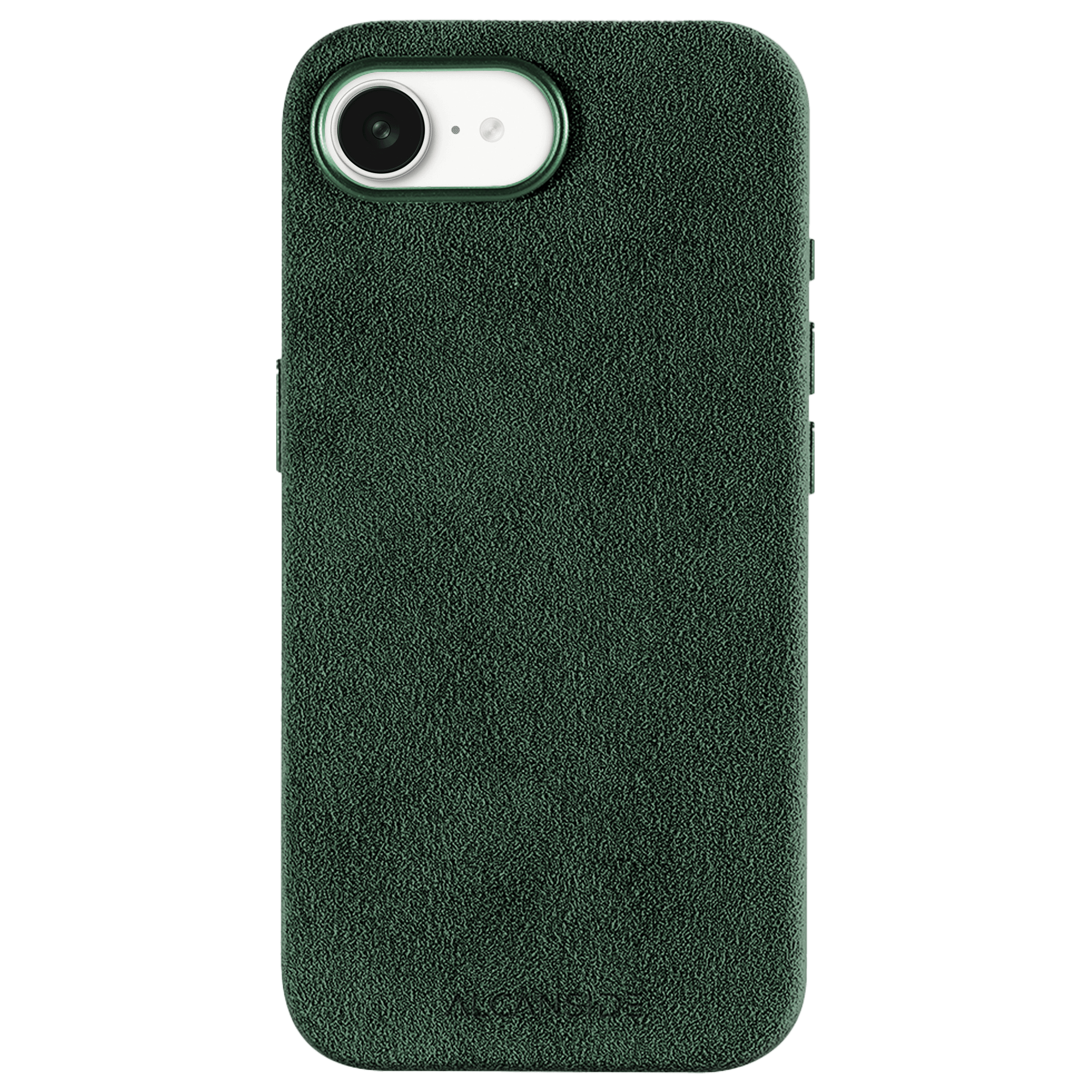 iPhone 16e & 17e - Alcantara Case- Midnight Green