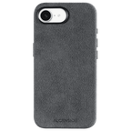 iPhone 16e - Alcantara Case - Nardo Gray