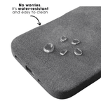 iPhone 17e - Alcantara Case - Nardo Gray