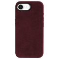 iPhone 17e - Alcantara Case - Wine Red