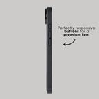 iPhone 17 Air - Alcantara Back Cover - Space Grey