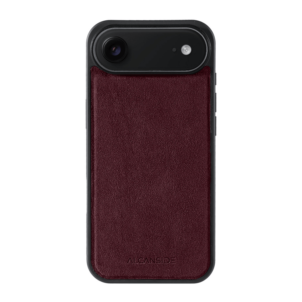 iPhone 17 Air - Alcantara Back Cover - Wine Red