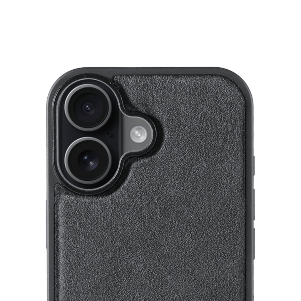 iPhone 17 - Alcantara Back Cover - Space Grey