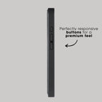 iPhone 17 - Alcantara Back Cover - Space Grey