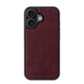 iPhone 17 - Alcantara Back Cover - Wine Red