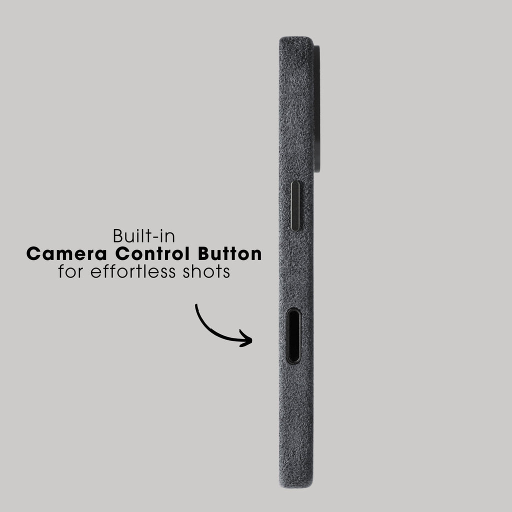 iPhone 17 - Alcantara Case - Space Grey