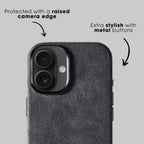 iPhone 17 - Alcantara Case - Space Grey