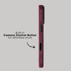 iPhone 17 - Alcantara Case - Wine Red