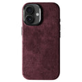 iPhone 17 - Alcantara Case - Wine Red
