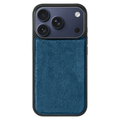iPhone 17 Pro Max - Alcantara Back Cover - Ocean Blue