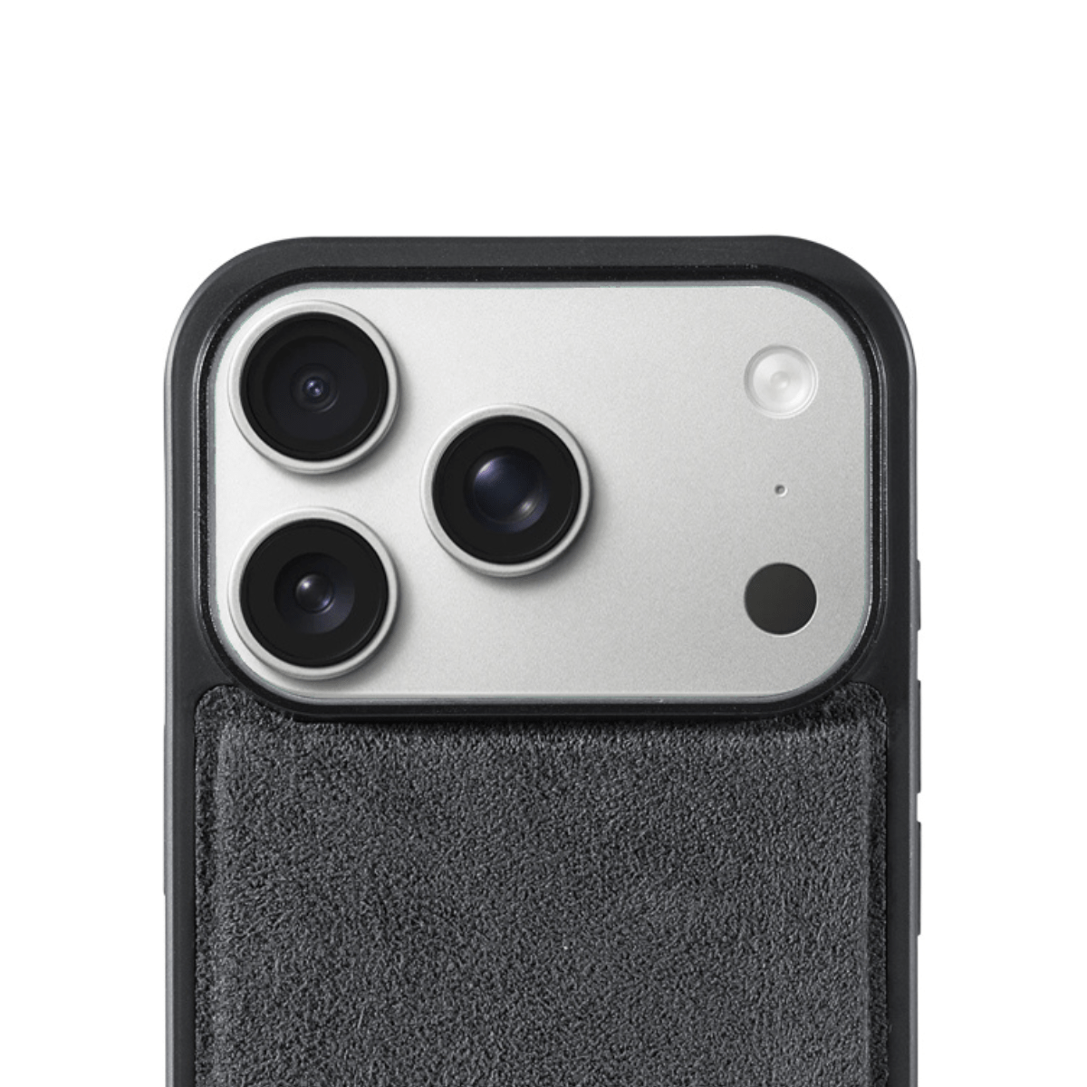 iPhone 17 Pro Max - Alcantara Back Cover - Space Grey