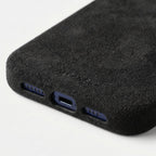 iPhone 17 Pro Max - Alcantara Case - Deep Black