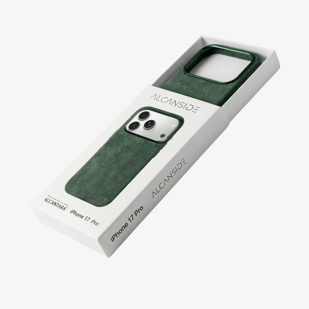 iPhone Alcantara Case - Midnight Green (World Cup edition)