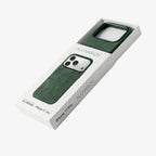 iPhone Alcantara Case - Midnight Green (World Cup edition)