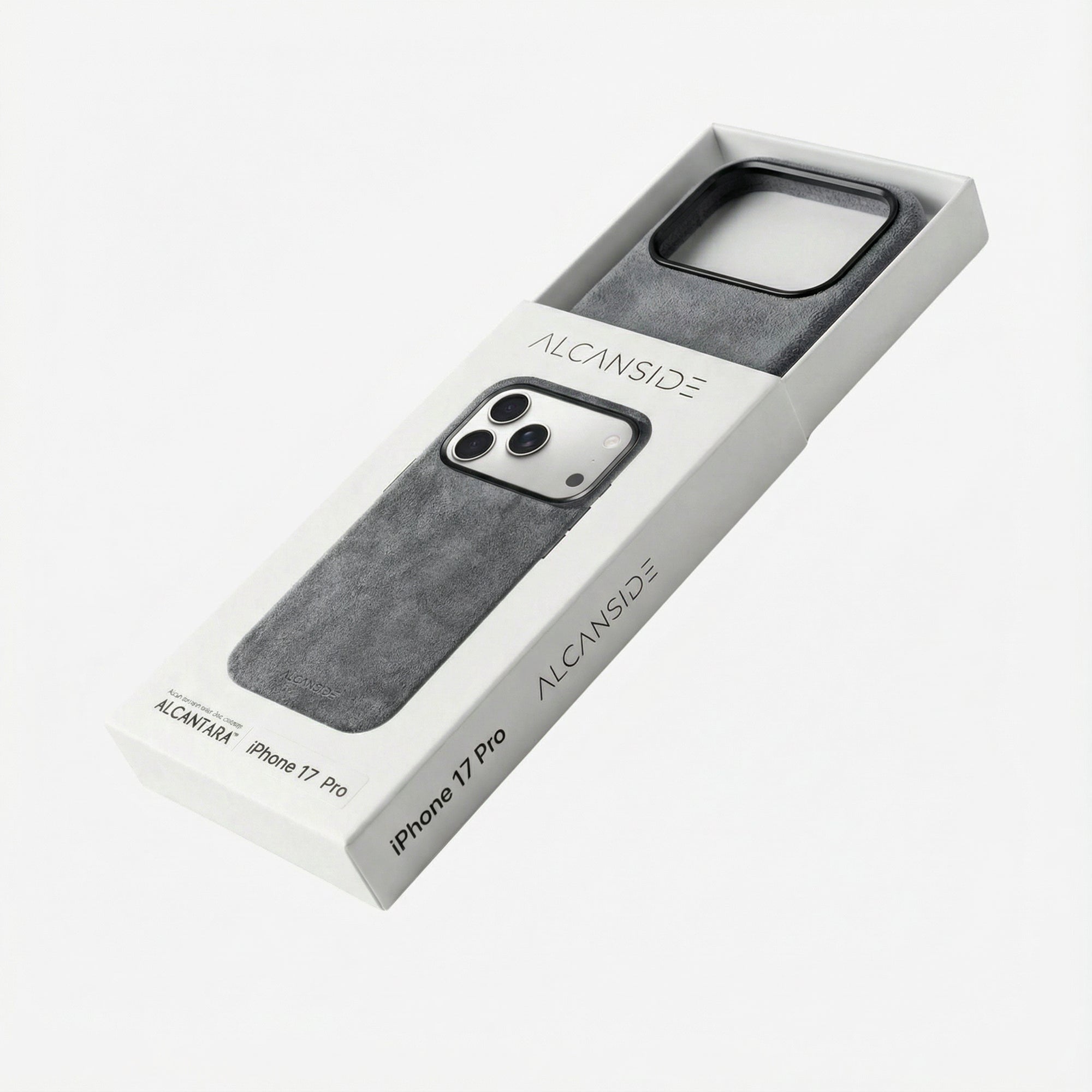 iPhone 17 Pro Max - Alcantara Case - Nardo Gray