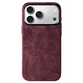 iPhone Alcantara Case - Wine Red (World Cup edition)