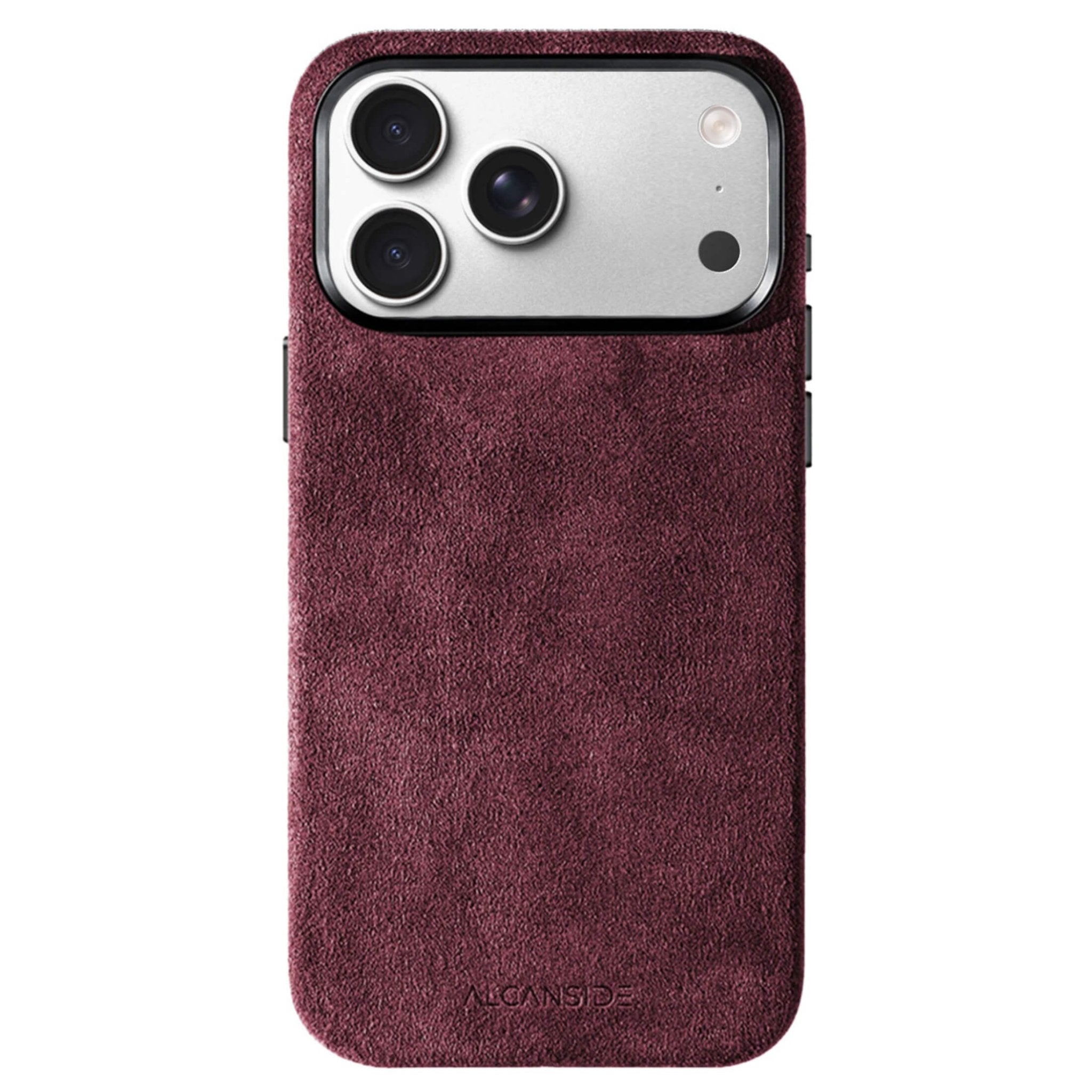 iPhone Alcantara Case - Wine Red (World Cup edition)