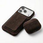 iPhone 17 Pro Max - Alcantara Case - Chocolate Brown