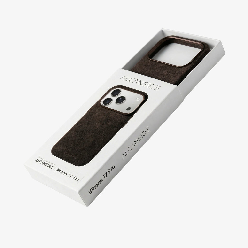 iPhone 17 Pro Max - Alcantara Case - Chocolate Brown