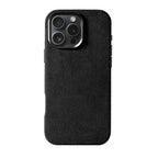 iPhone Alcantara Case - Deep Black (World Cup edition)
