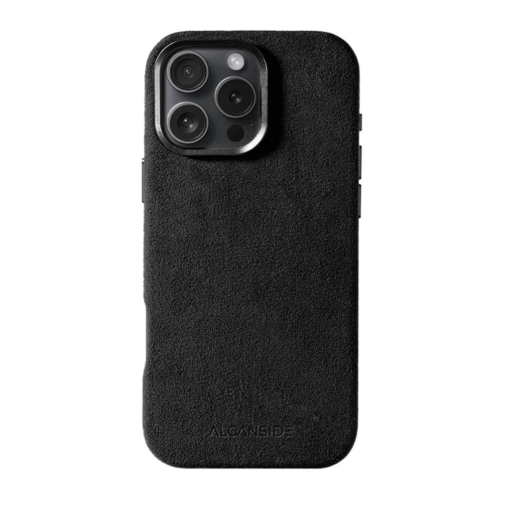 iPhone Alcantara Case - Deep Black