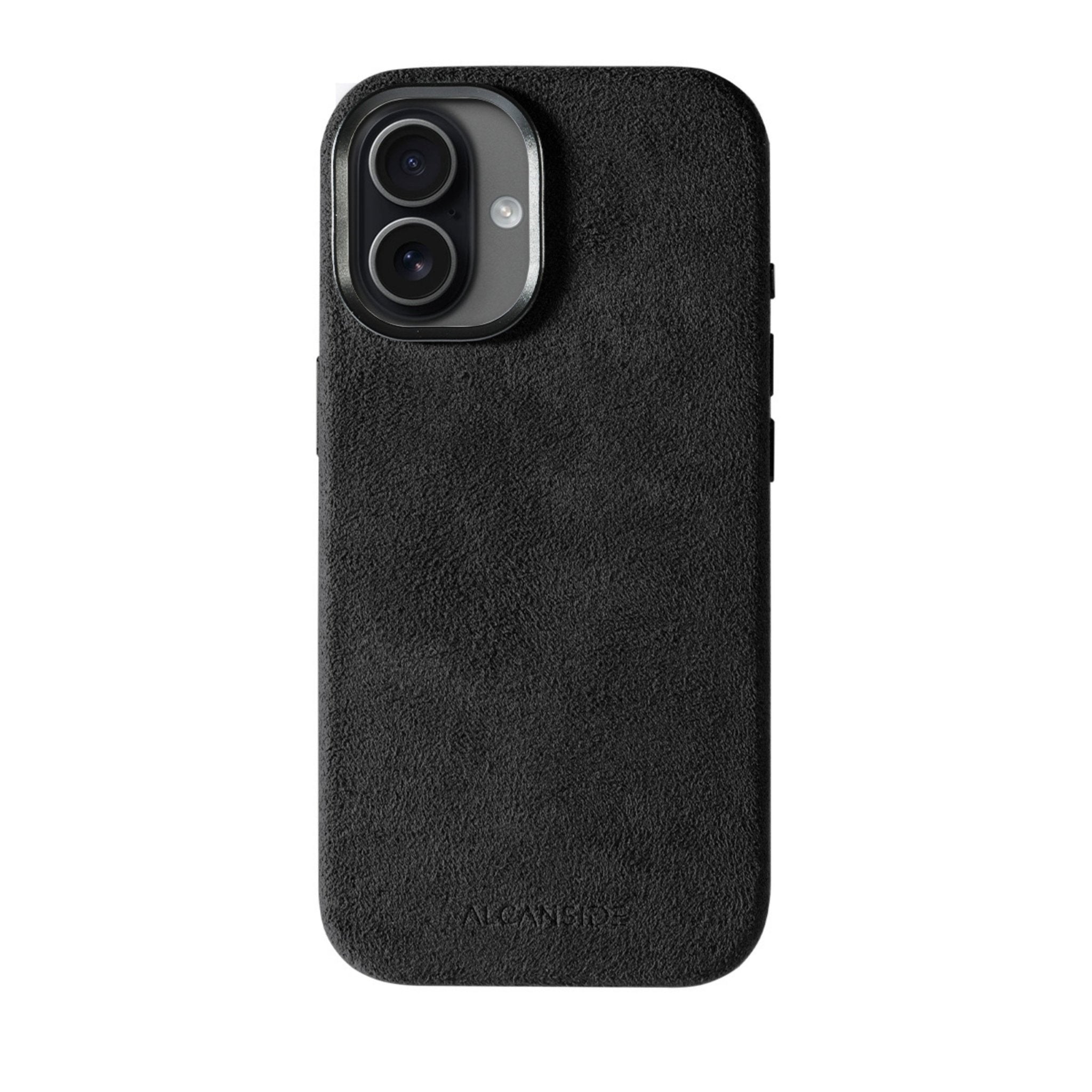 iPhone Alcantara Case - Deep Black