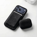 iPhone Alcantara Case - Deep Black