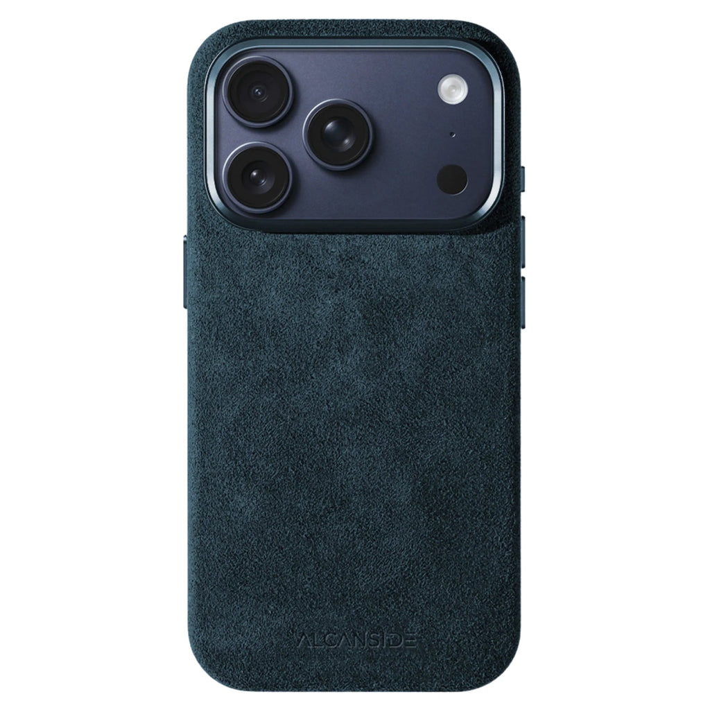 iPhone Alcantara Case - Navy Blue (World Cup edition)