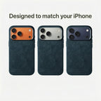 iPhone 17 Pro Max - Alcantara Case - Navy Blue