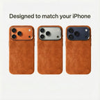 iPhone Alcantara Case - Orange (World Cup edition)