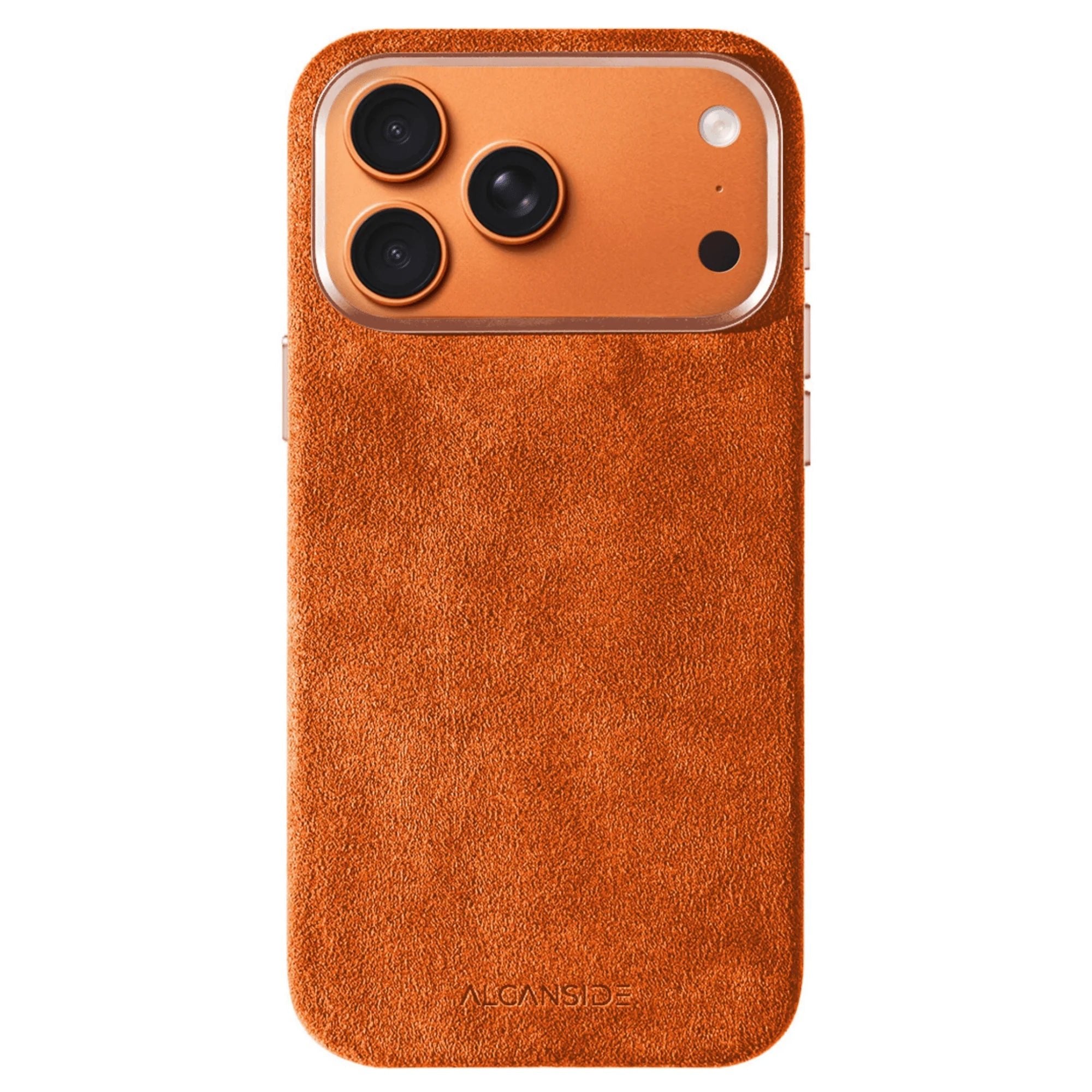 iPhone Alcantara Case - Orange (World Cup edition)