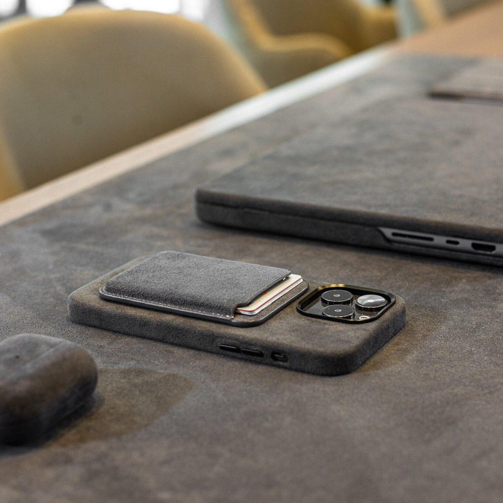 iPhone Alcantara Case - Space Grey