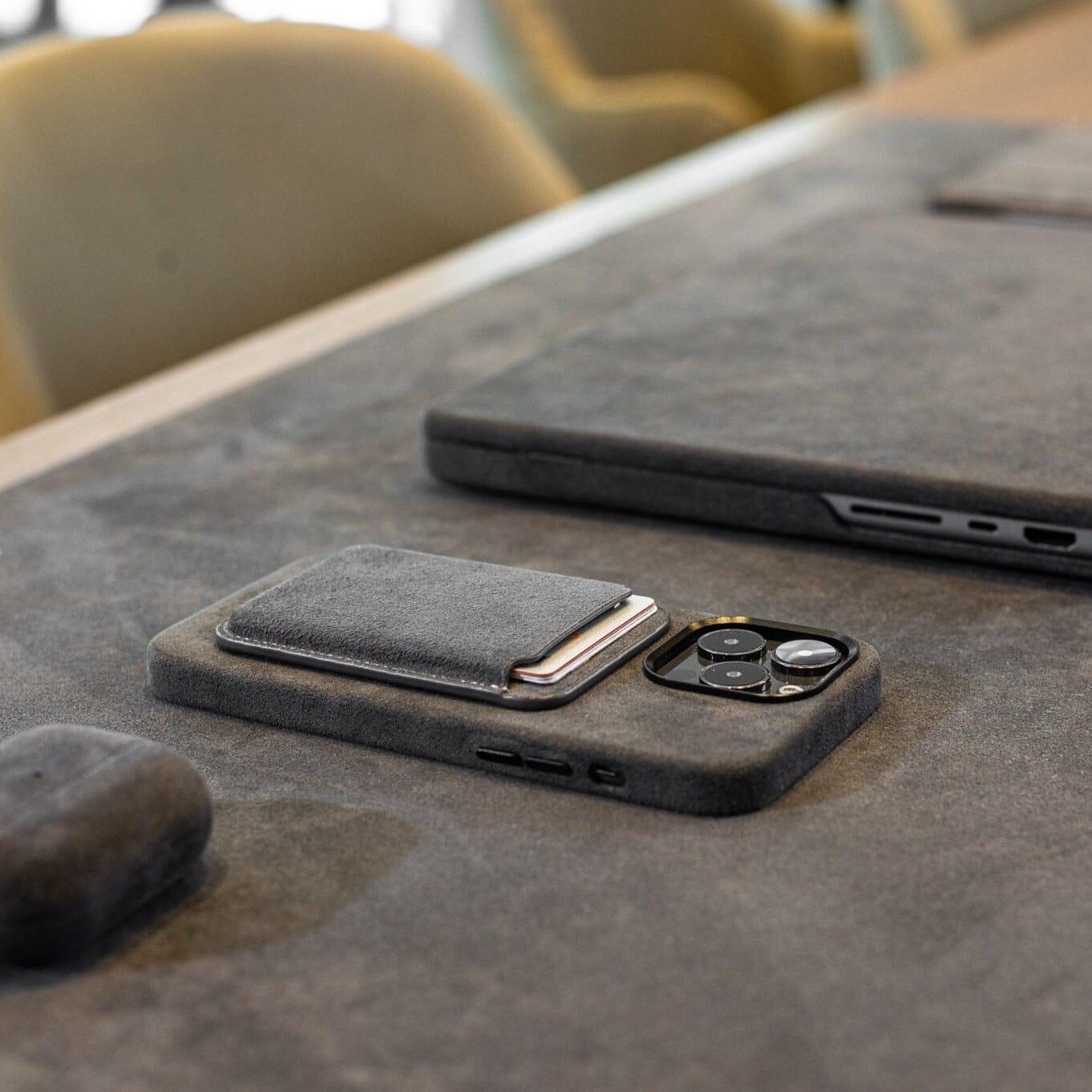 iPhone Alcantara Case - Space Grey
