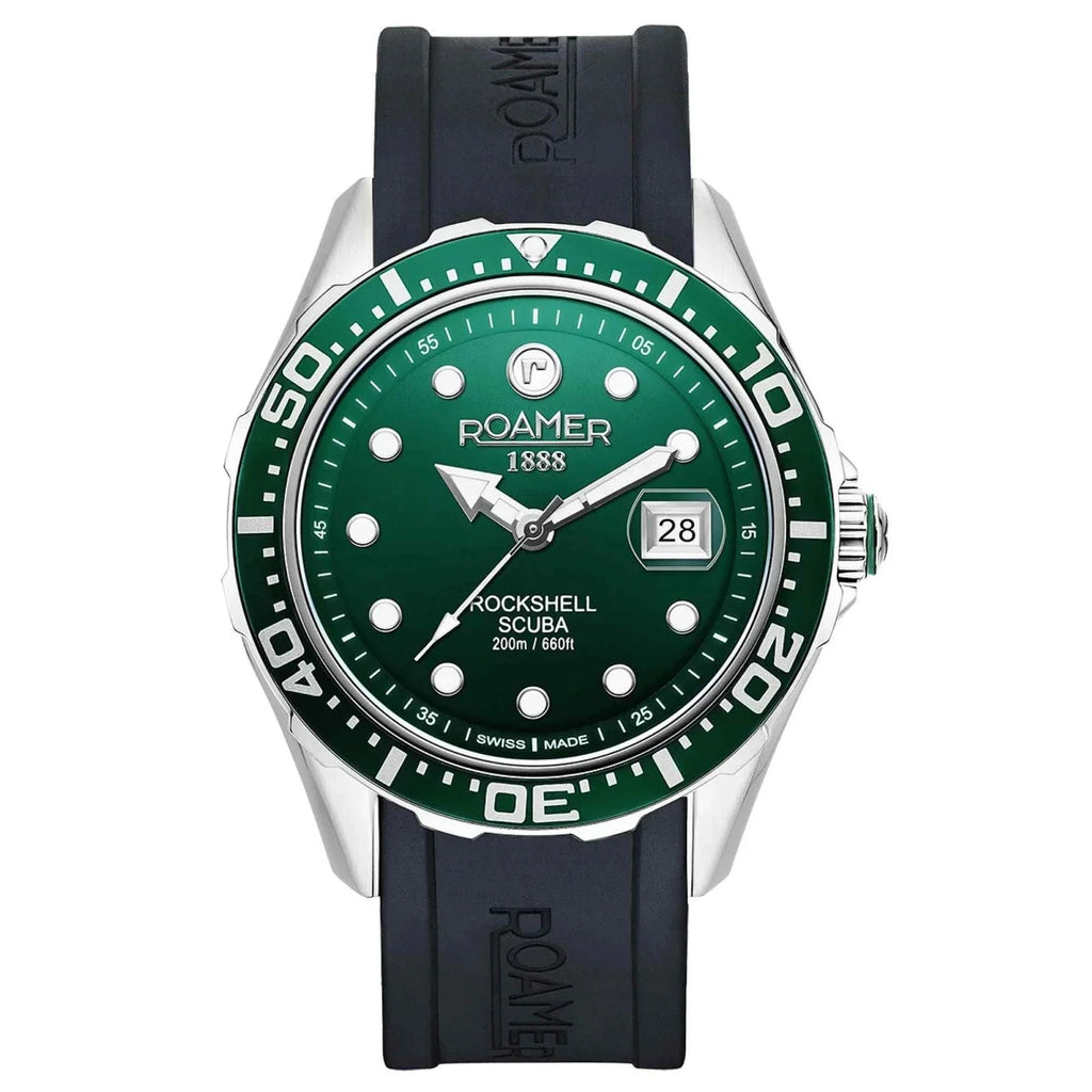 Roamer Rockshell Mark III Scuba Men's Green Watch