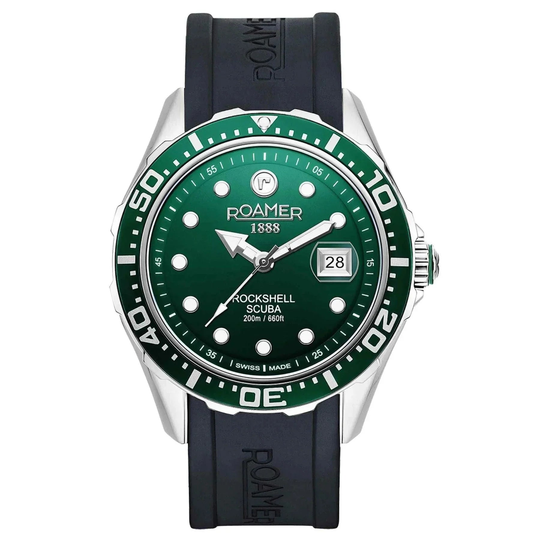 Roamer Rockshell Mark III Scuba Men's Green Watch