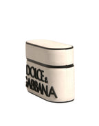 Dolce & Gabbana PVC Embossed Logo Plaque Holder Airpods Case