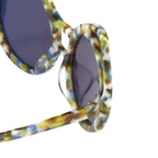 Khaleda And Fahad Sunglasses Cat Eyes Coloured Tortoise Shell and Orange