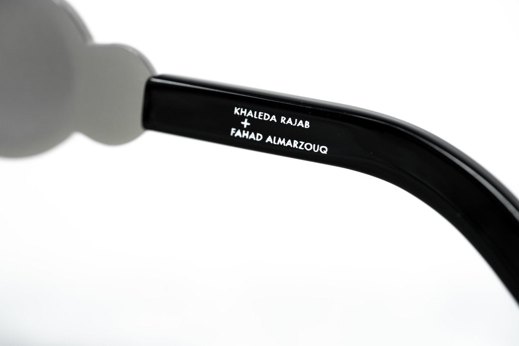 Khaleda And Fahad Ladies Sunglasses Cat Eyes Silver and Platinum