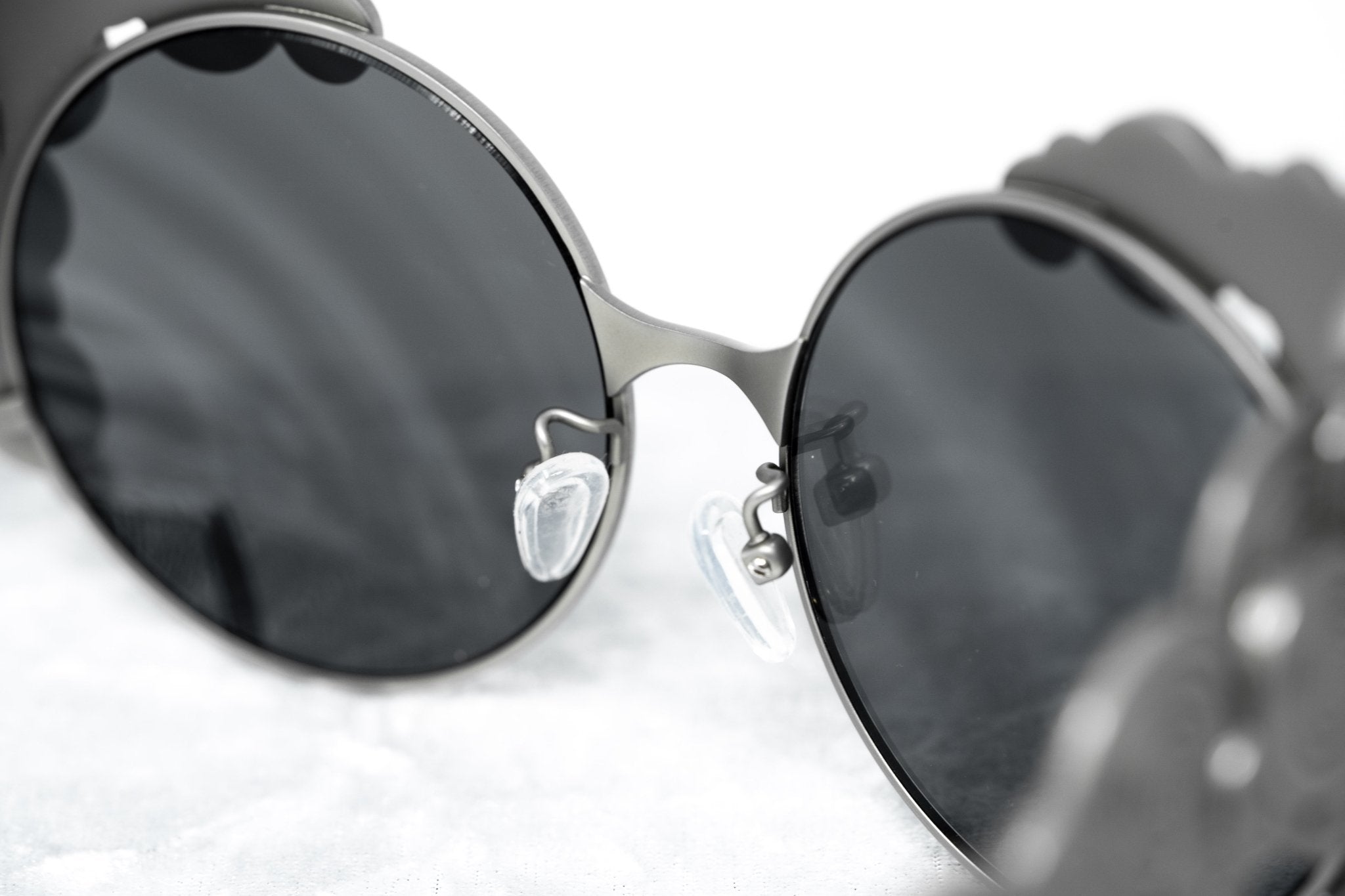 Khaleda And Fahad Ladies Sunglasses Cat Eyes Silver and Platinum