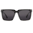 Kokon To Zai Sunglasses D-Frame Black and Grey