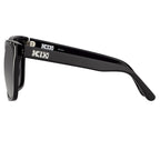 Kokon To Zai Sunglasses D-Frame Black and Grey