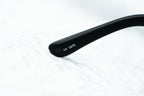 Kokon To Zai Sunglasses D-Frame Black and Silver