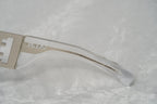 Kokon To Zai Sunglasses Oversized Clear and Silver