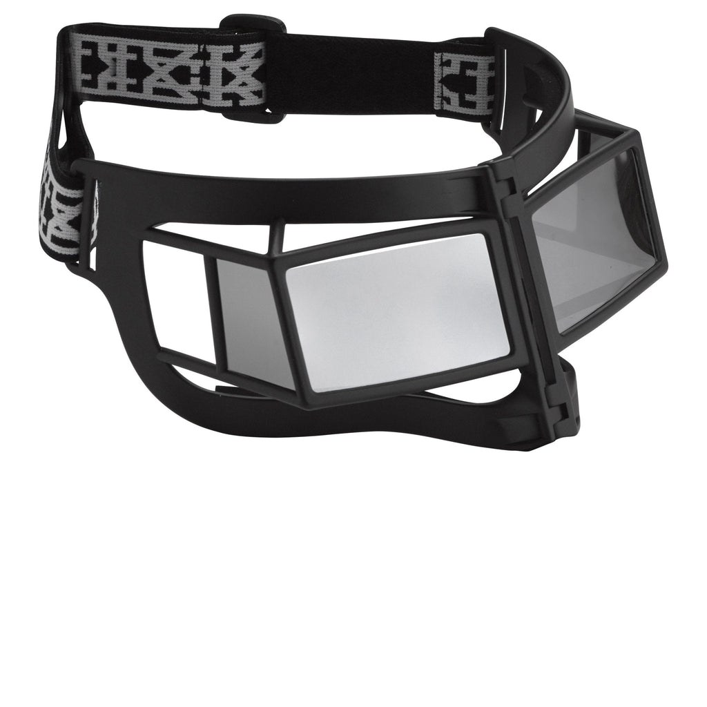Kokon To Zai Sunglasses Shield Mask Matte Black and Silver