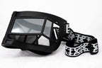 Kokon To Zai Sunglasses Shield Mask Matte Black and Silver