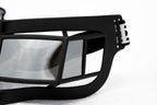 Kokon To Zai Sunglasses Shield Mask Matte Black and Silver